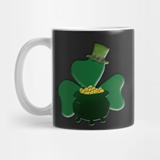 Shamrock and Pot of Gold Mug